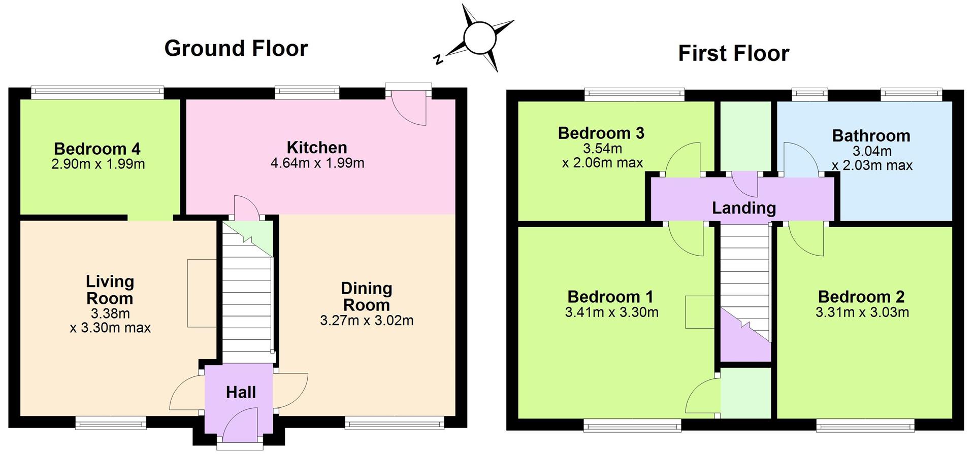35, Middle Way, Chepstow floorplan