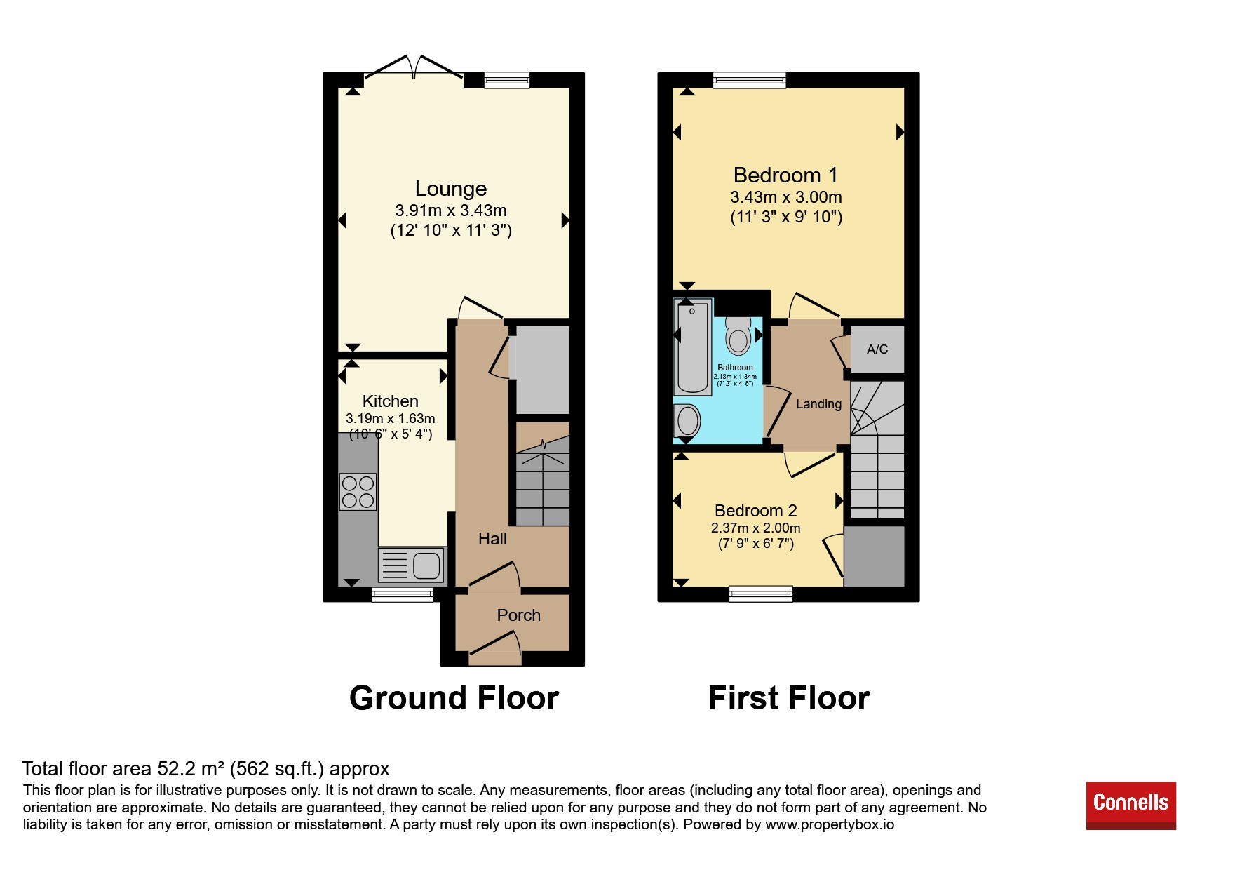 50, The Orchard, Stratford-Upon-Avon floorplan
