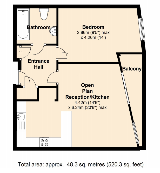 1 Bedrooms Flat to rent in Sumner Road, London SE15