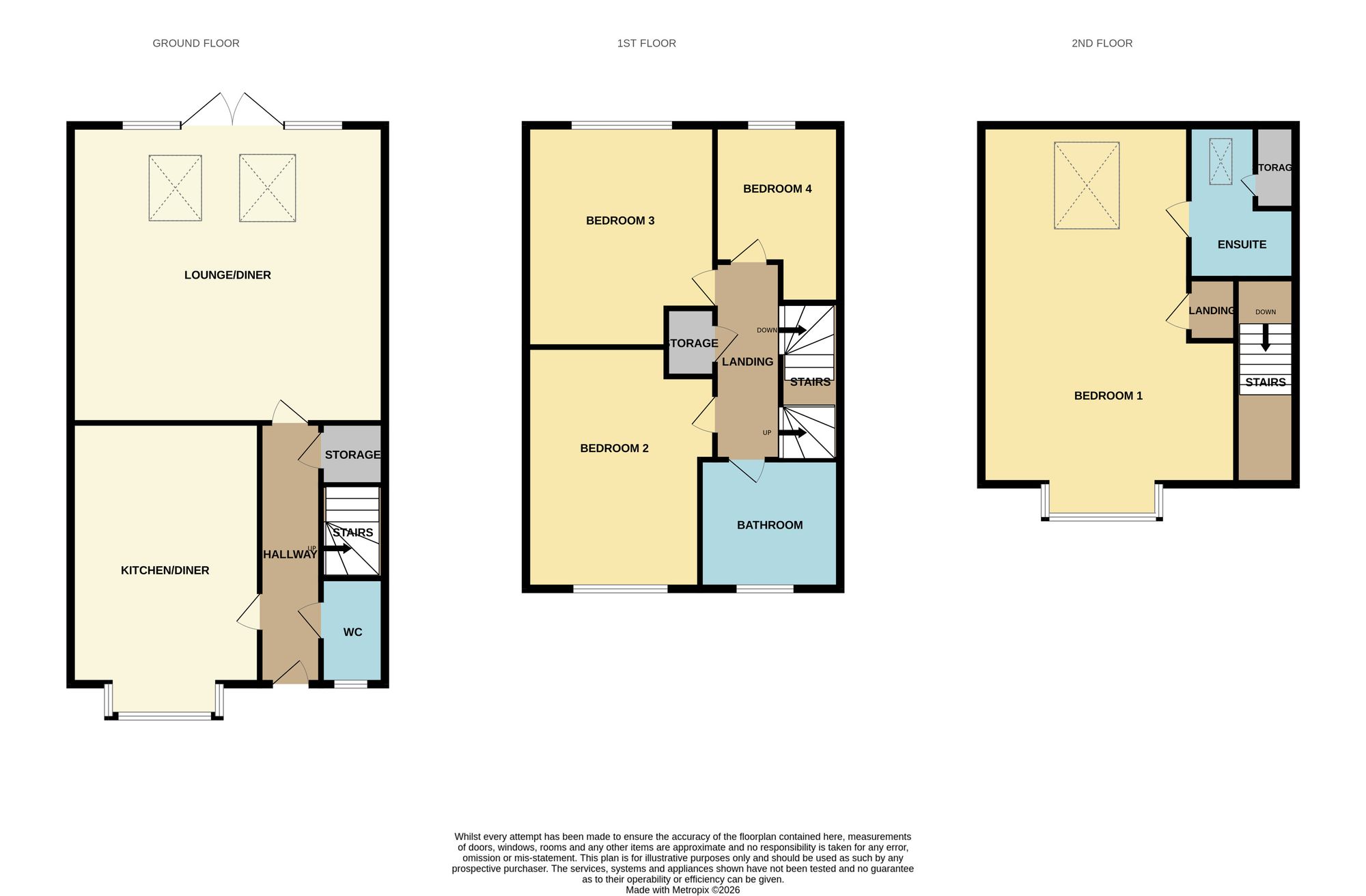 52 Haydock Drive, Carlisle floorplan