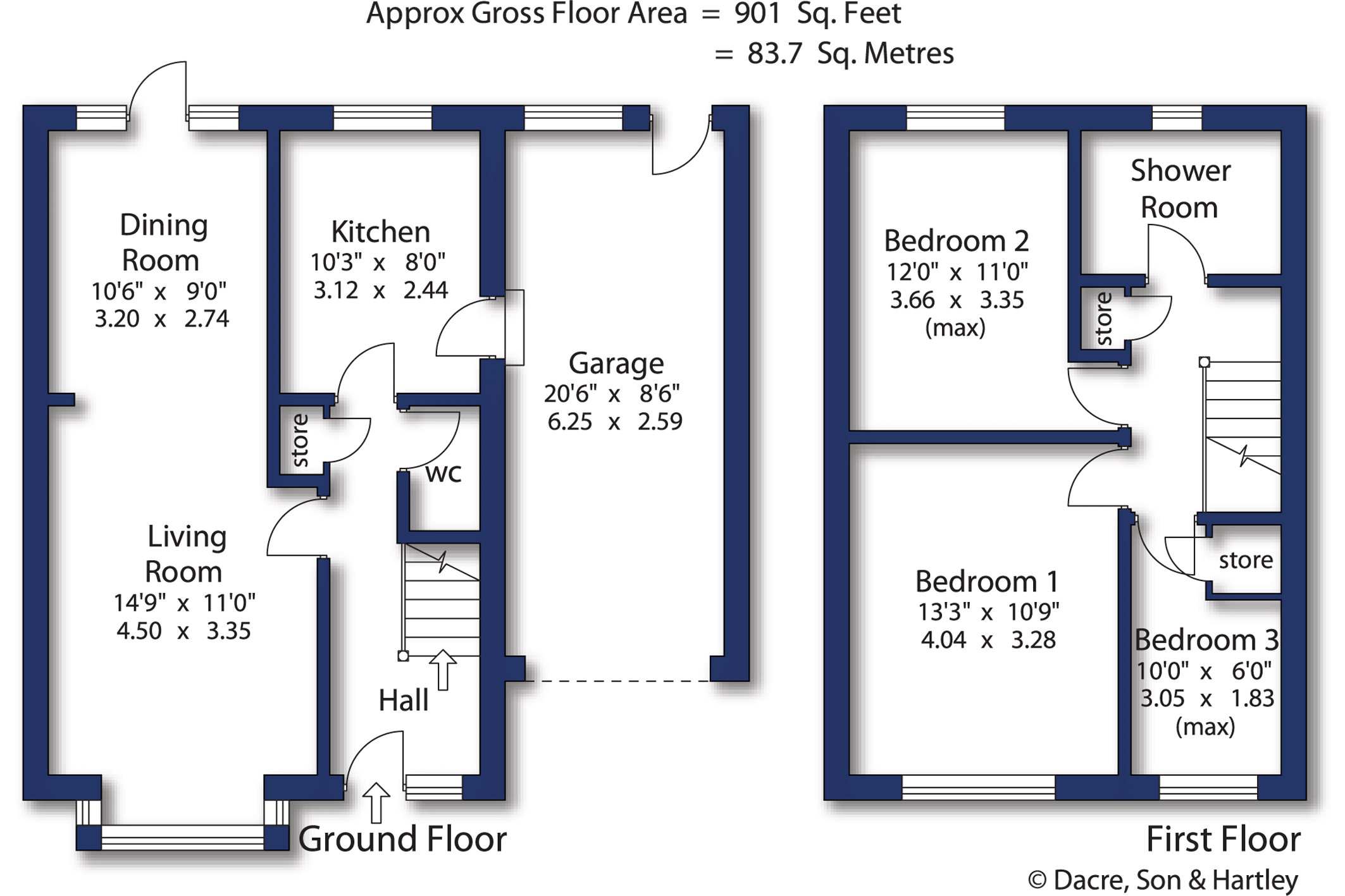 22, St. Helens Close, West Yorkshire floorplan