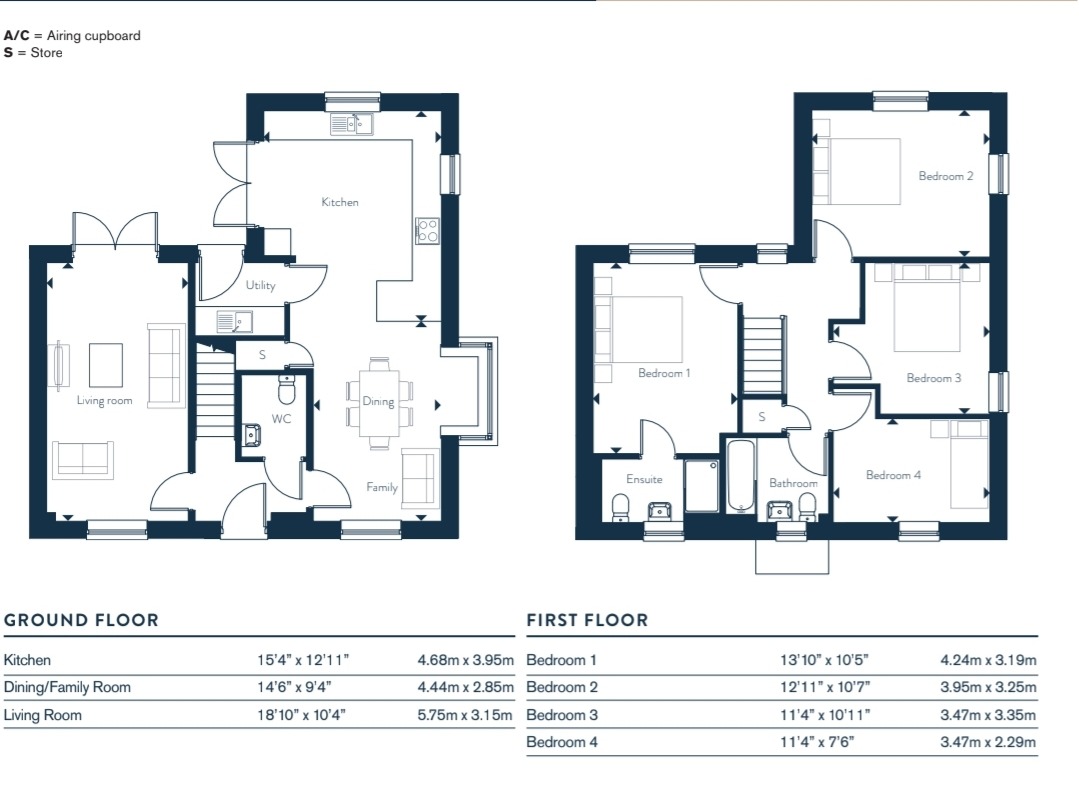 Plot 35 Clifford Smith Drive, Felsted, Essex floorplan
