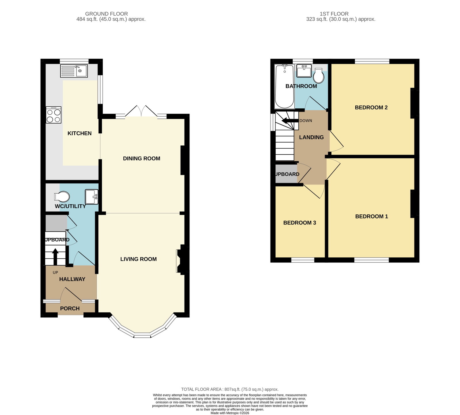 2, Broadlands Avenue, Bristol floorplan