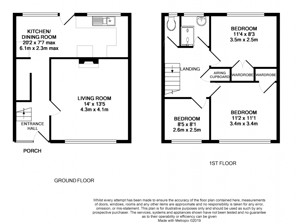 3 Bedrooms Terraced house for sale in Ballantyne Road, Farnborough GU14