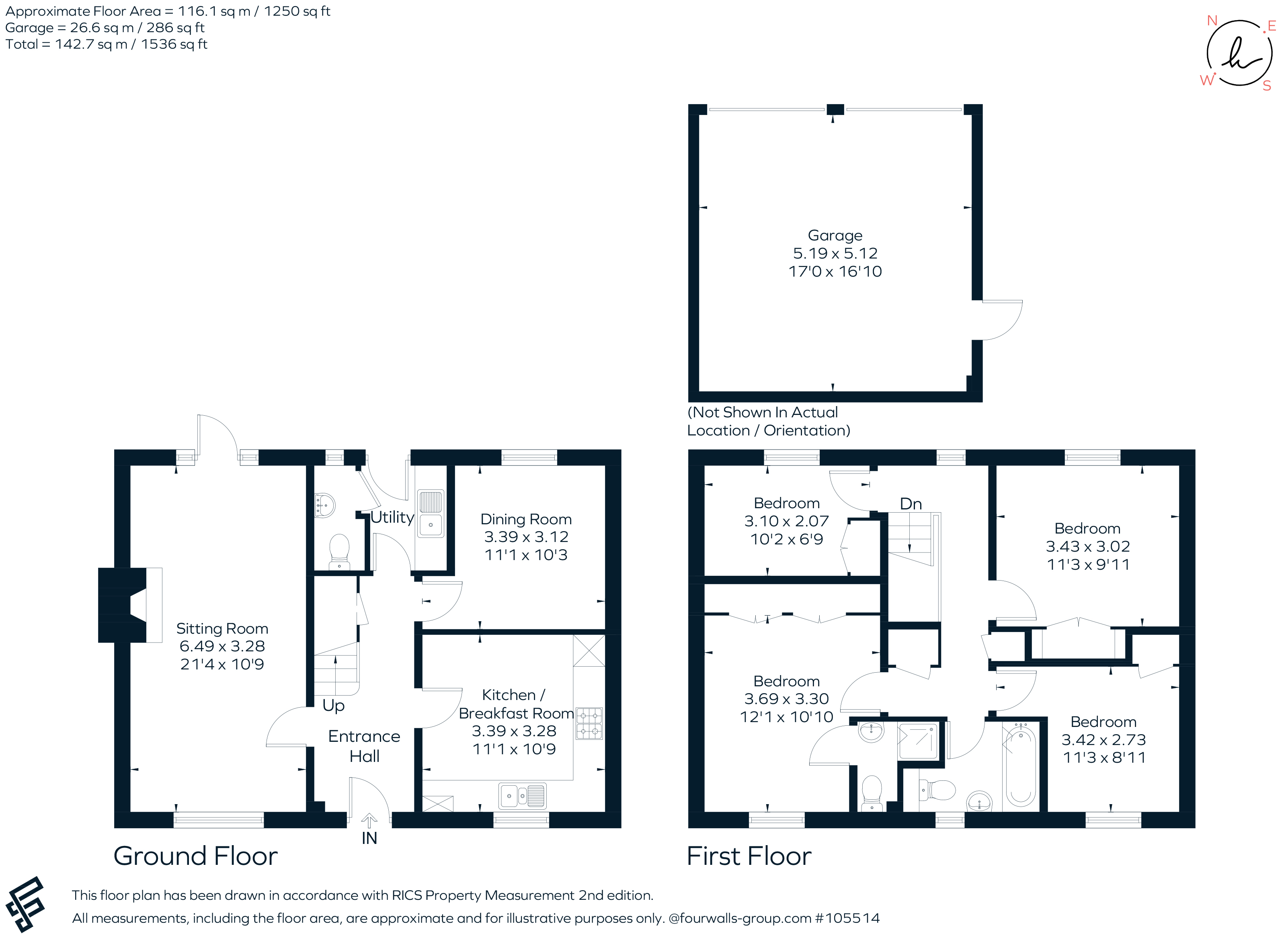 The Lodge, High Street, Alton floorplan