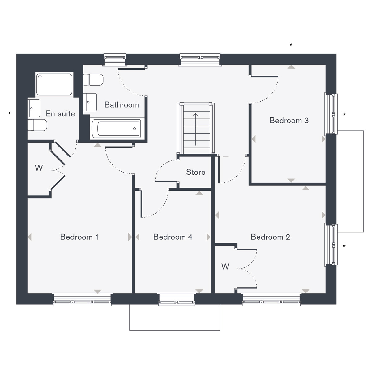 78, Horsham Road, Alfold floorplan
