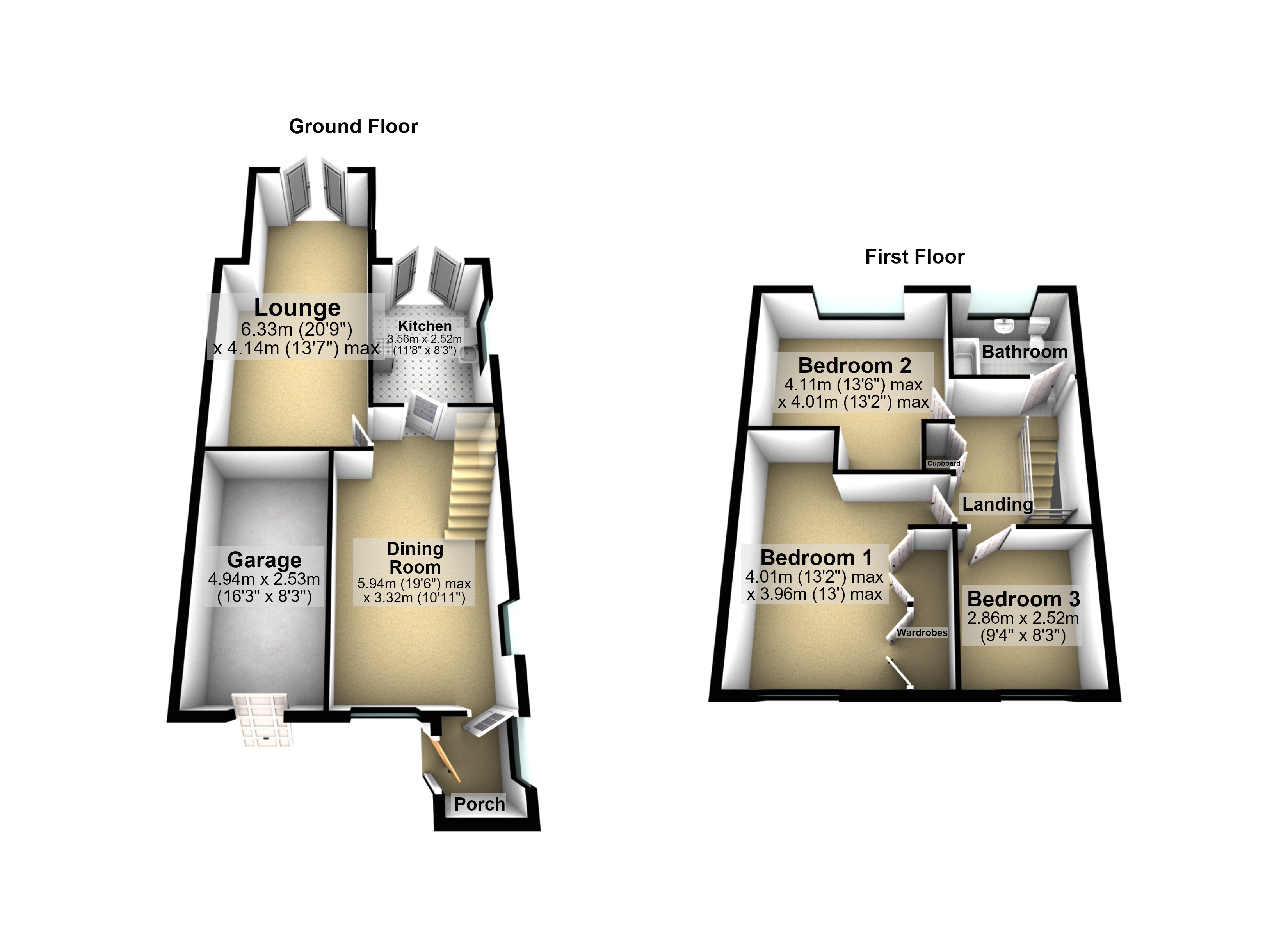 40, Holcombe Crescent, Suffolk floorplan