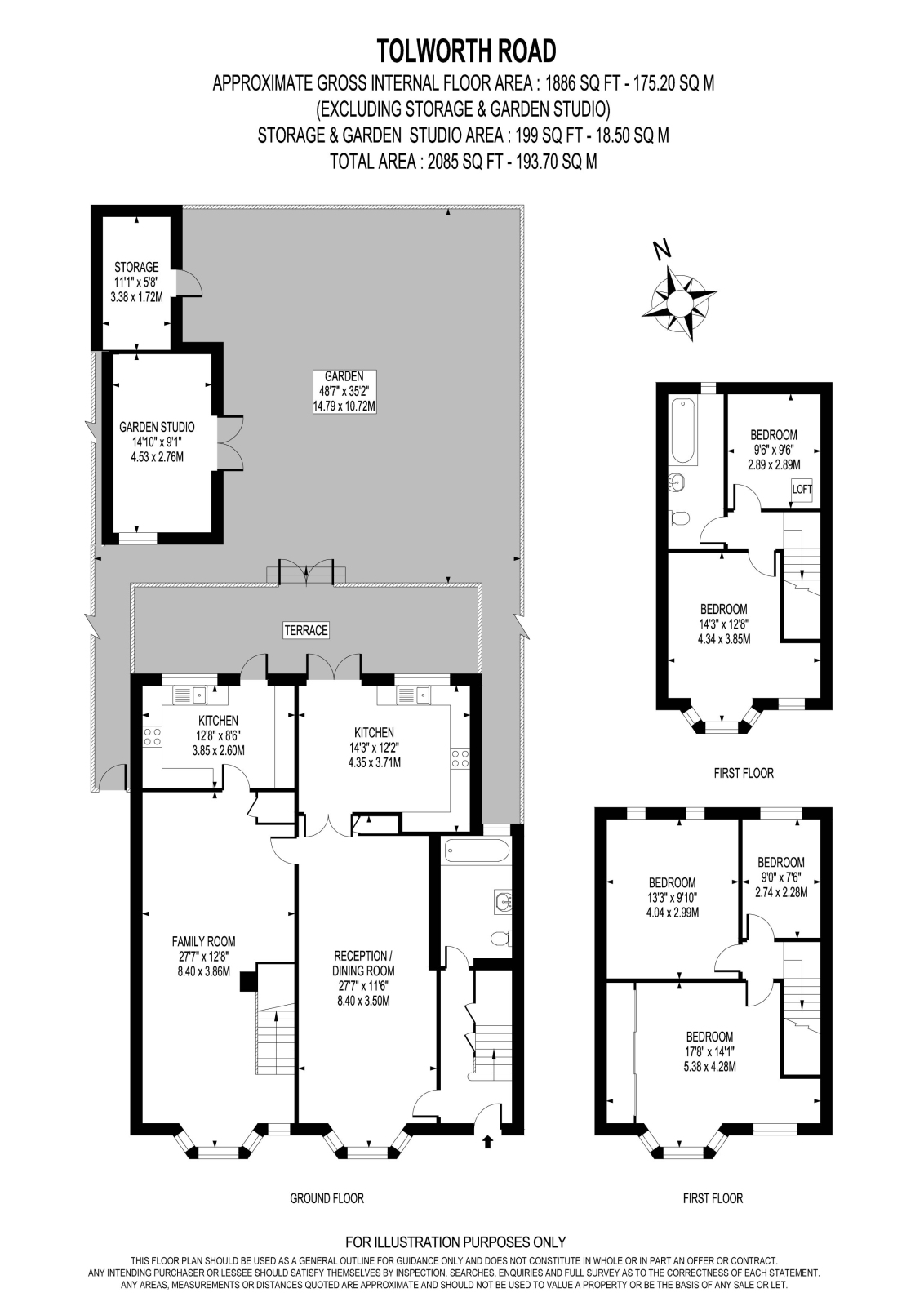 120, Tolworth Road, Surbiton floorplan