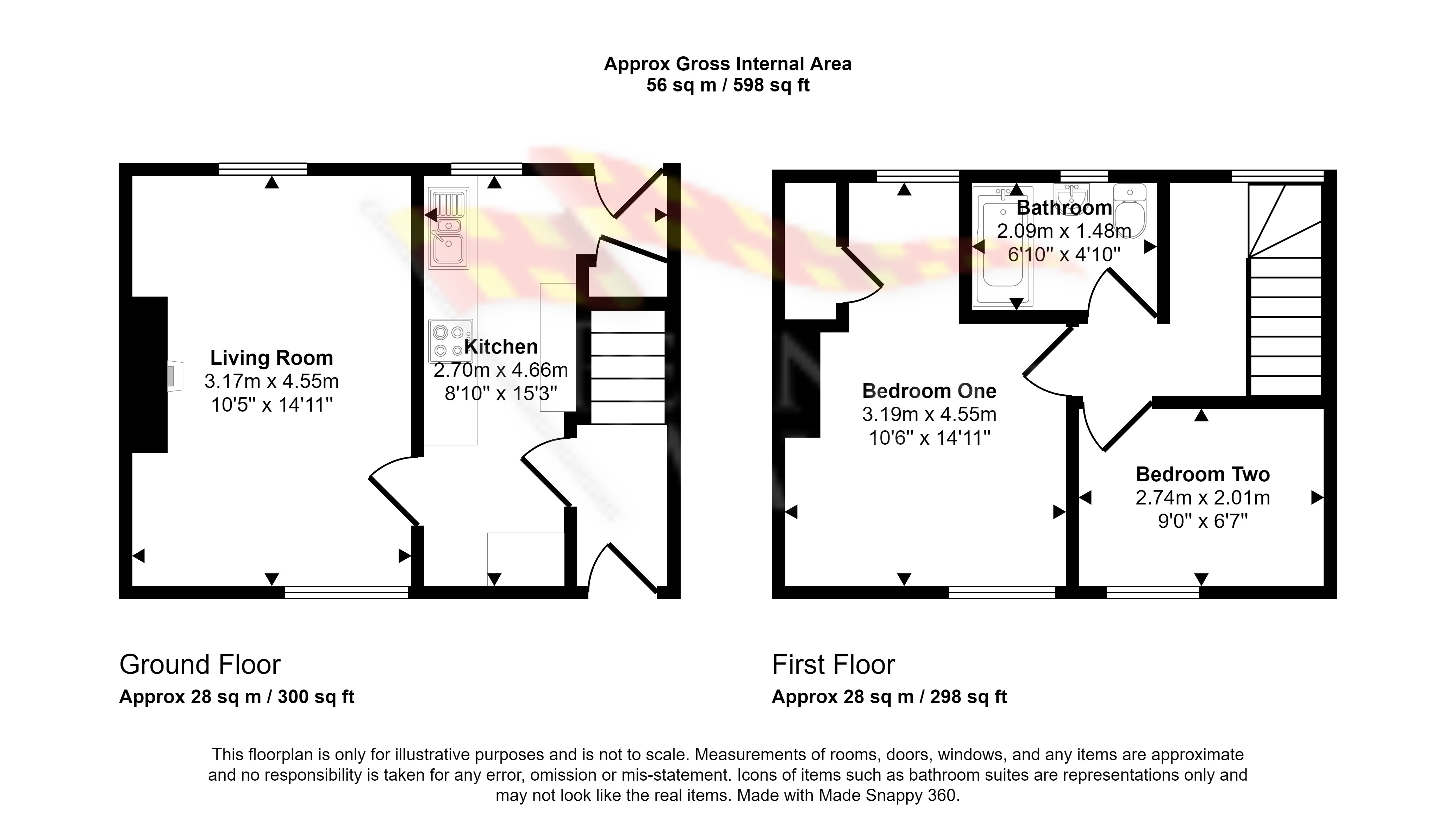 Tilly Cottage, Milburn Terrace, Greenhead floorplan