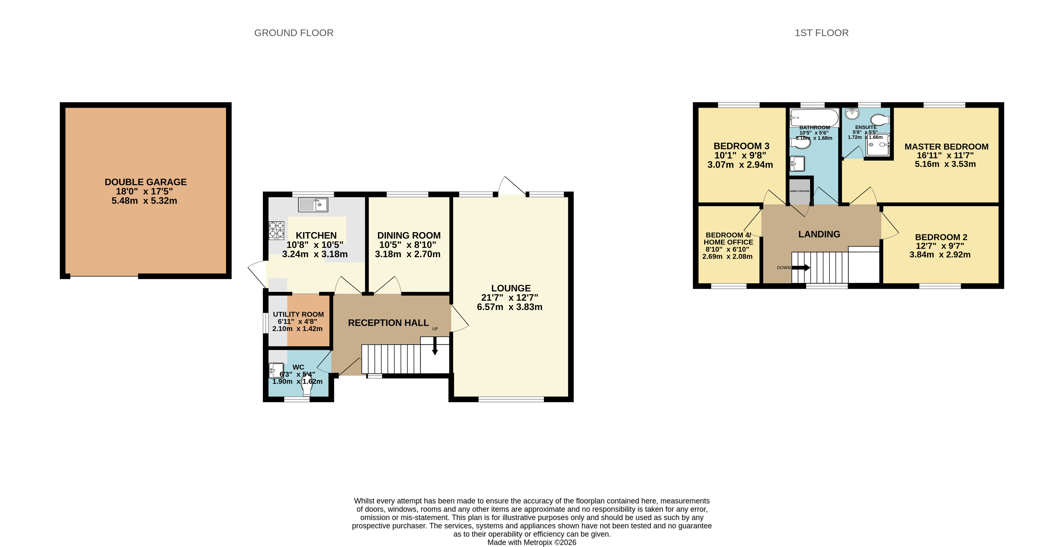 3, Bolney Green, Bedfordshire floorplan