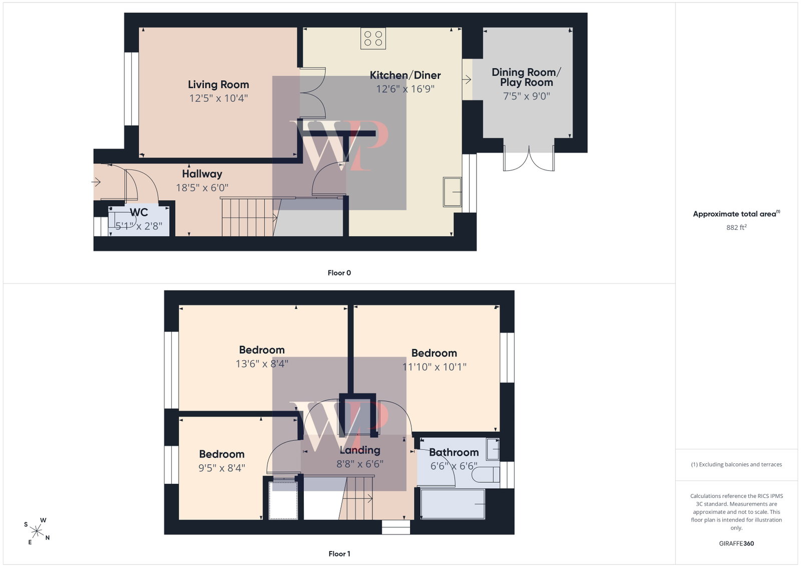 6, Shuckford Close, Diss floorplan