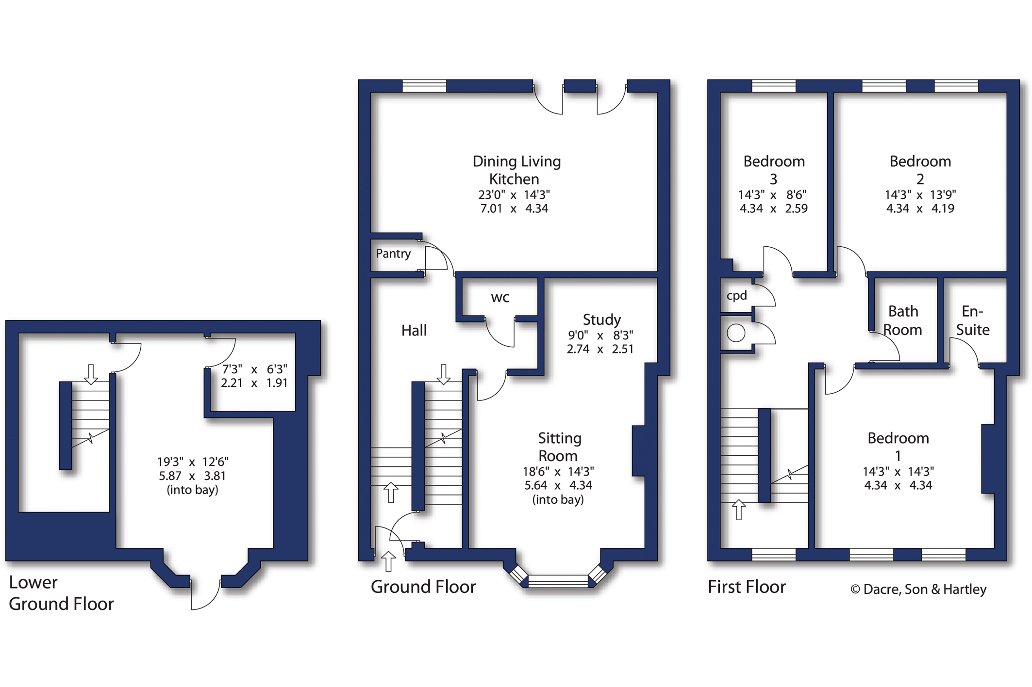 3 Bewerley Mews,, Melbeck Close, Ilkley floorplan