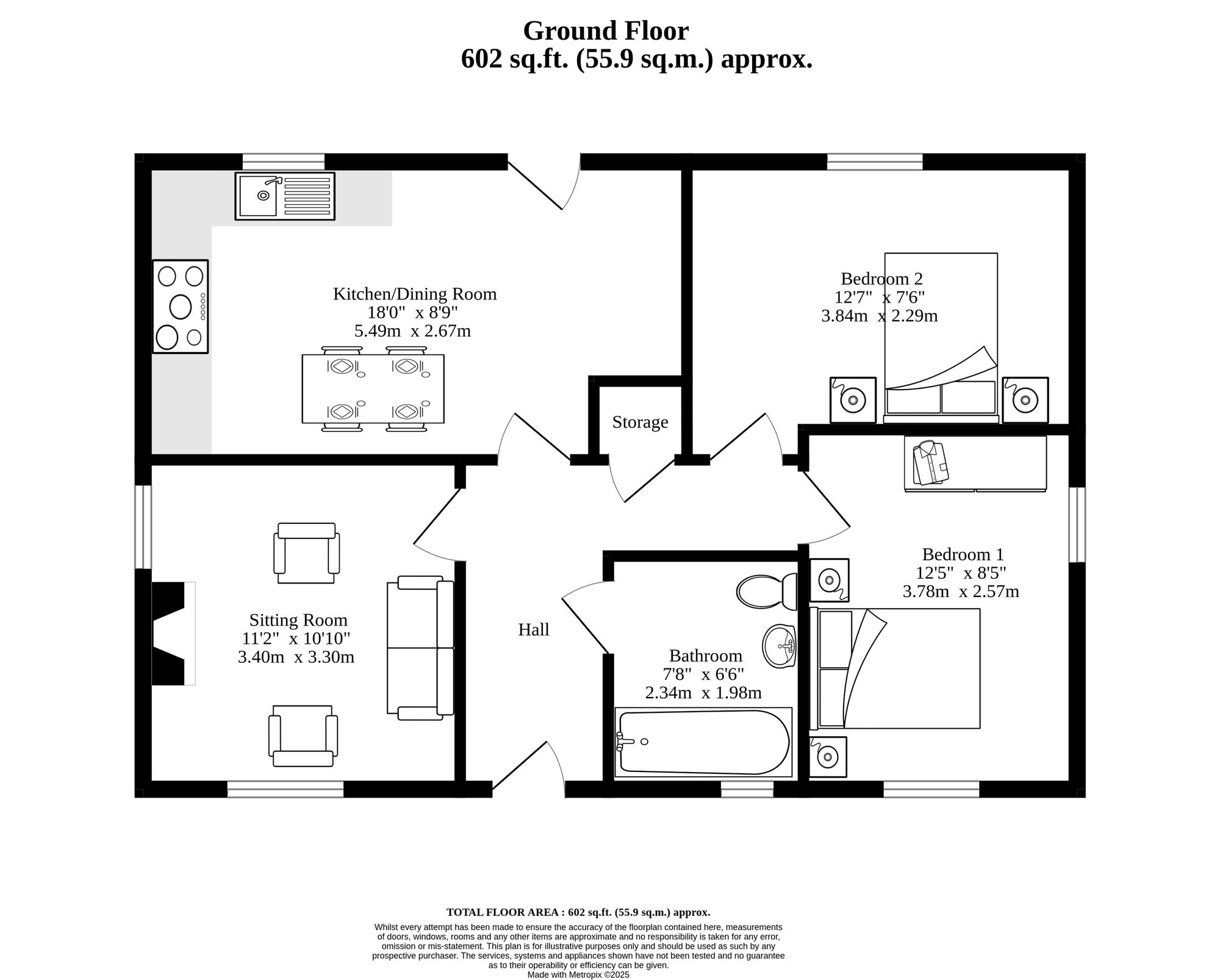 Plot 2 Blenheim Drive, Swanton Morley floorplan