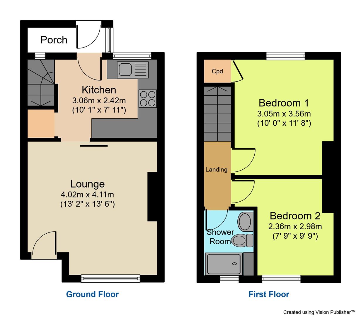 66, Rathmell Street, Bradford floorplan