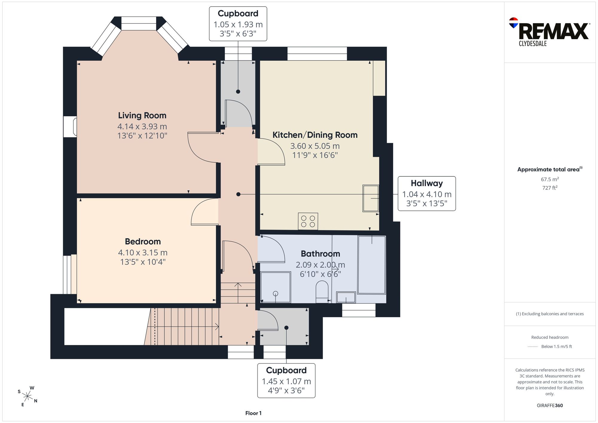 6 Holm Street, Carluke floorplan