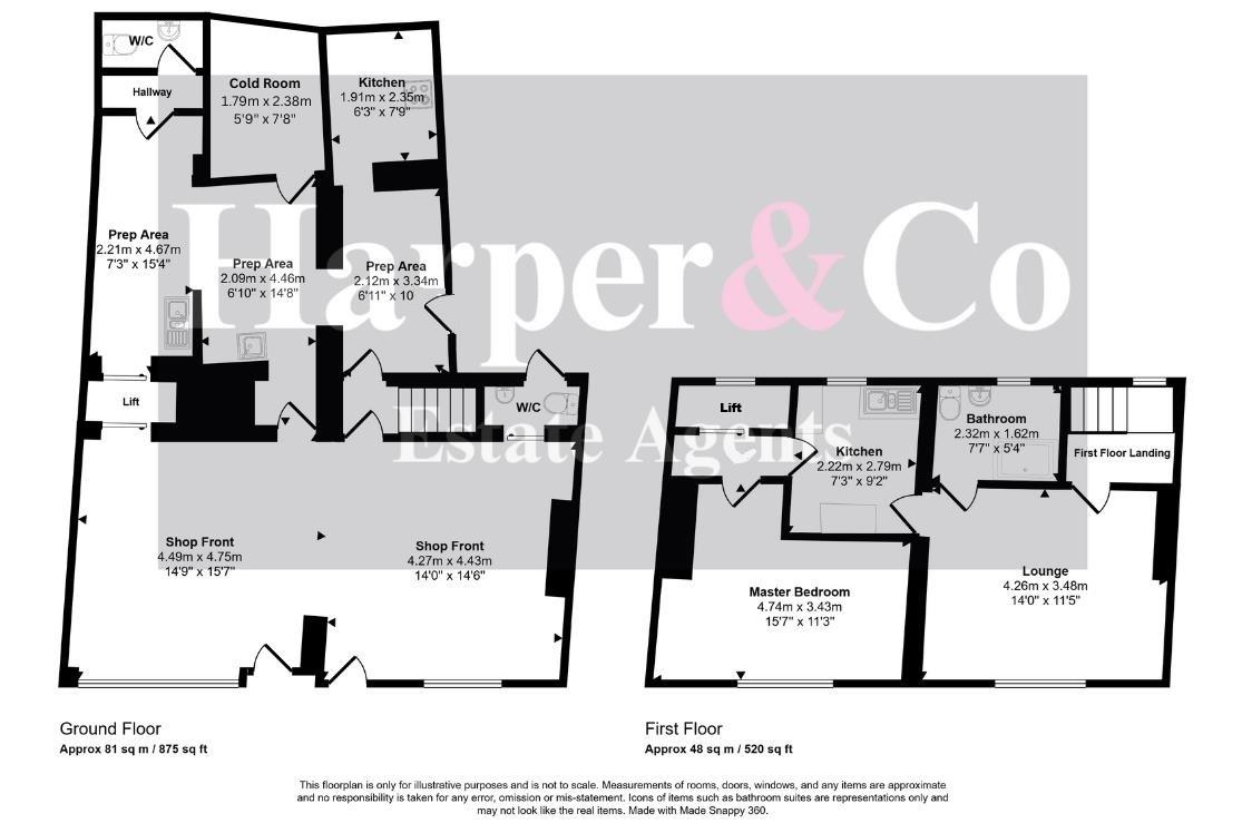 25-27, Station Road, Billingham floorplan