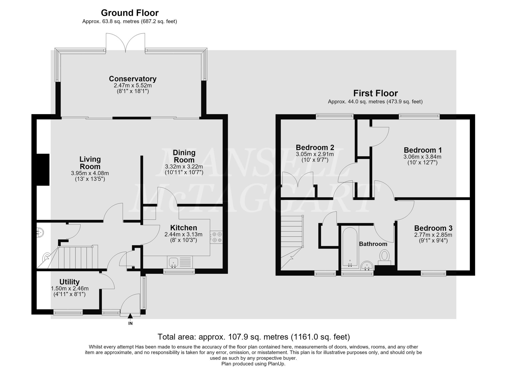 26 Railey Road, Crawley floorplan