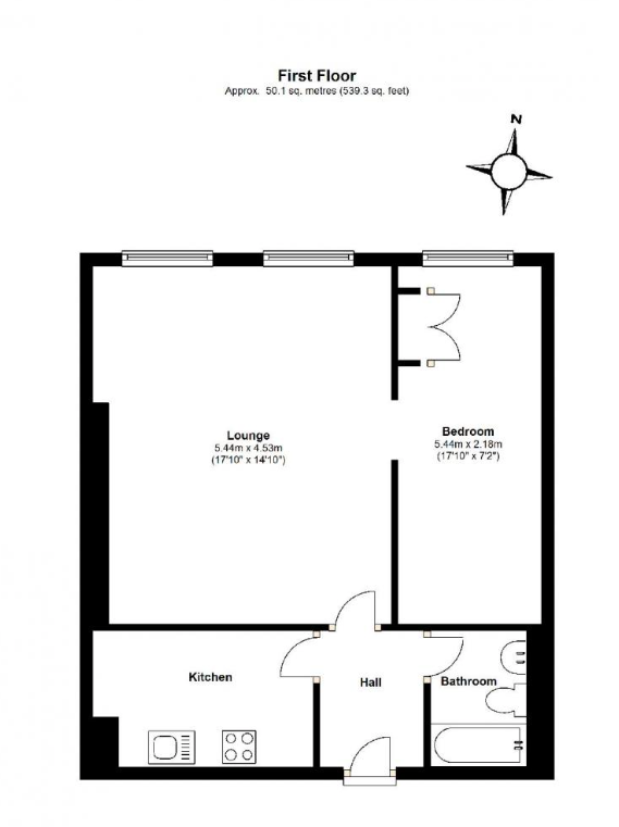 1 Bedrooms Flat to rent in Hertford Street, Mayfair W1J