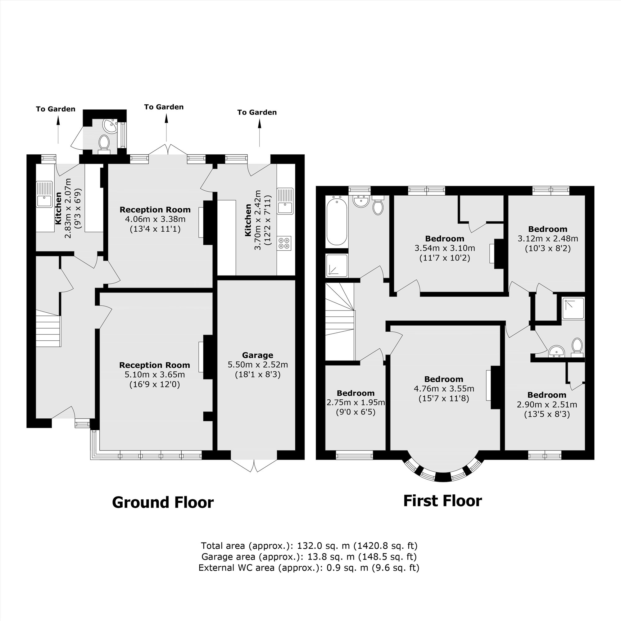 2, Goston Gardens, Thornton Heath floorplan