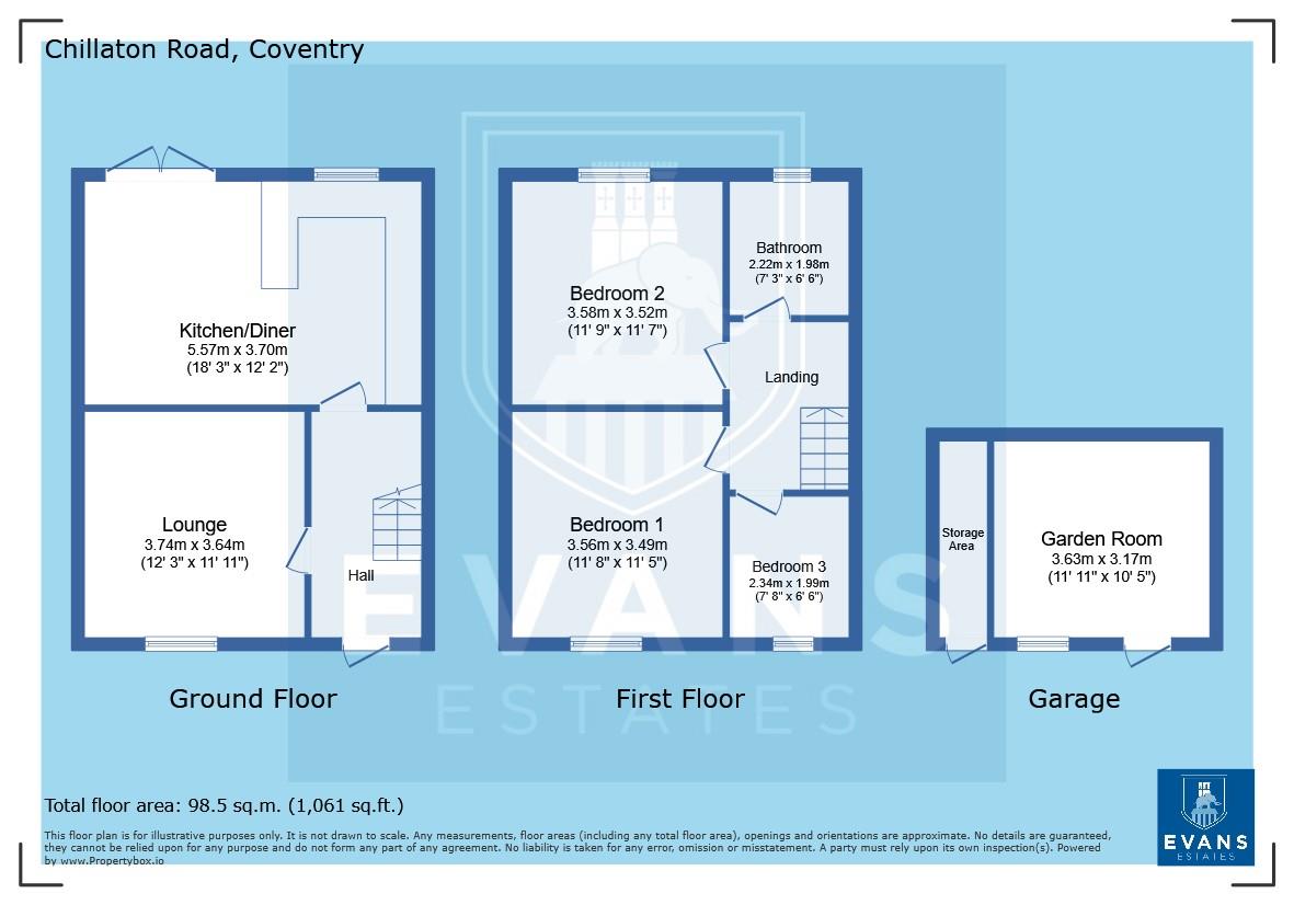 10, Chillaton Road, Coventry floorplan