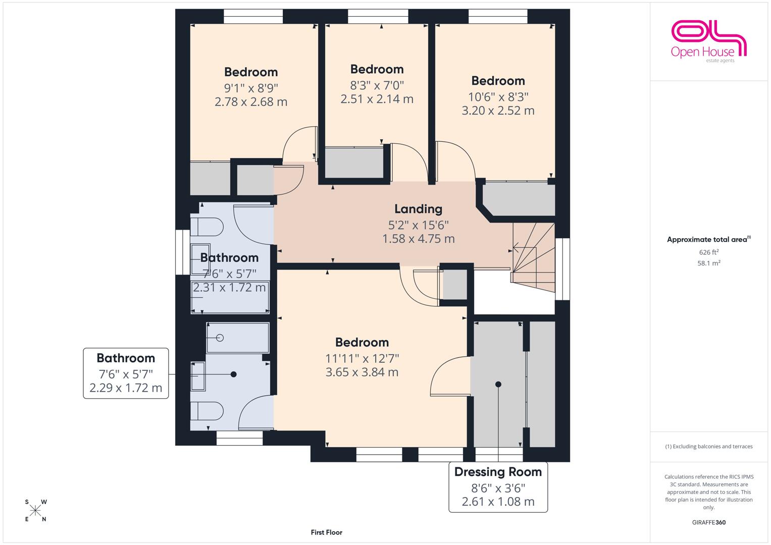 2, Searle Avenue, Stafford floorplan