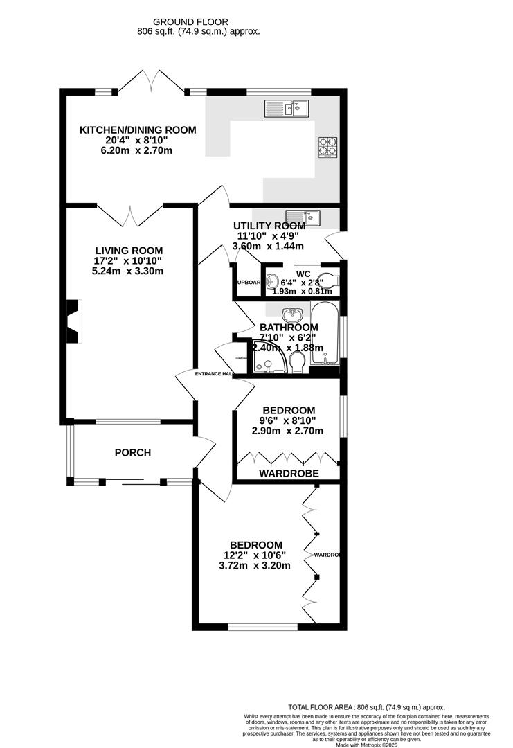 113, Severn Avenue, Swindon floorplan