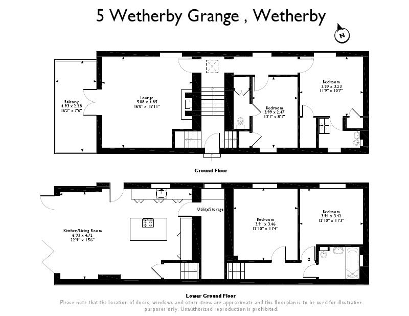 4 Bedrooms Barn conversion to rent in Wetherby Grange, Wetherby LS22