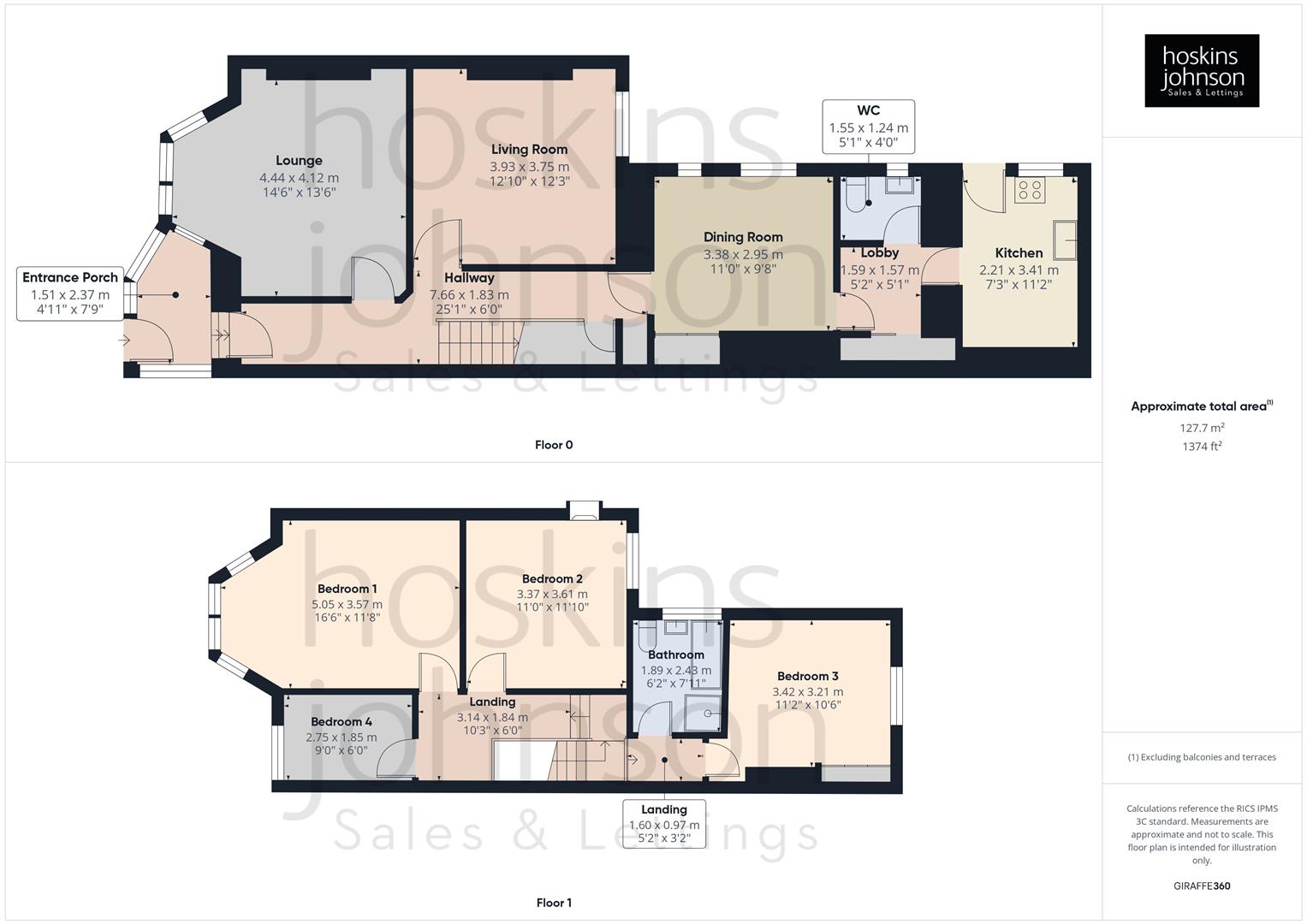 9, Lanelay Crescent, Pontypridd floorplan
