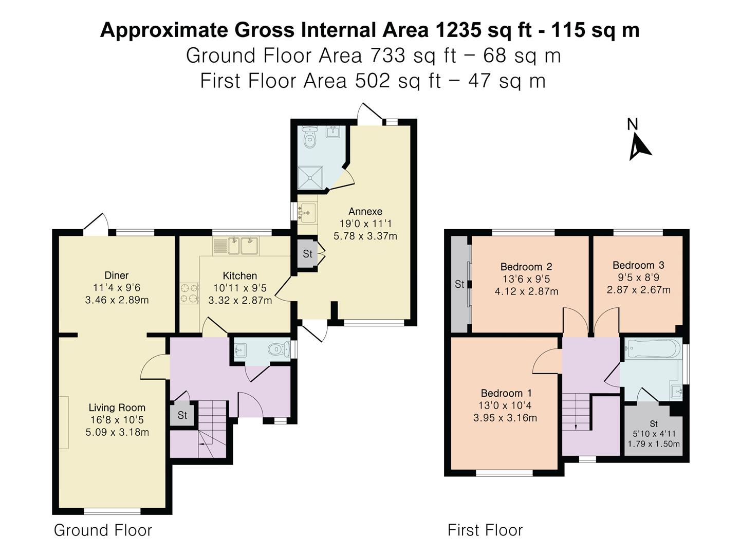 5, Rivershill, Hertford floorplan