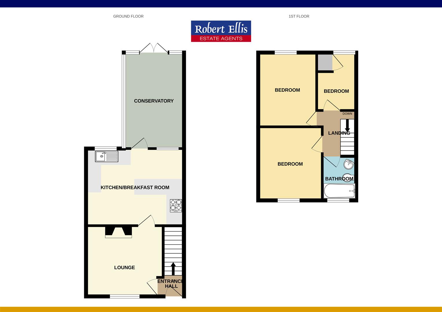 61, Warren Avenue, Nottingham floorplan