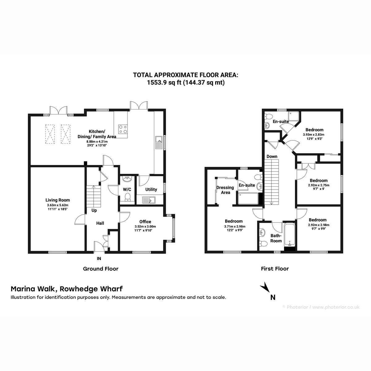 13, Marina Walk, Colchester floorplan