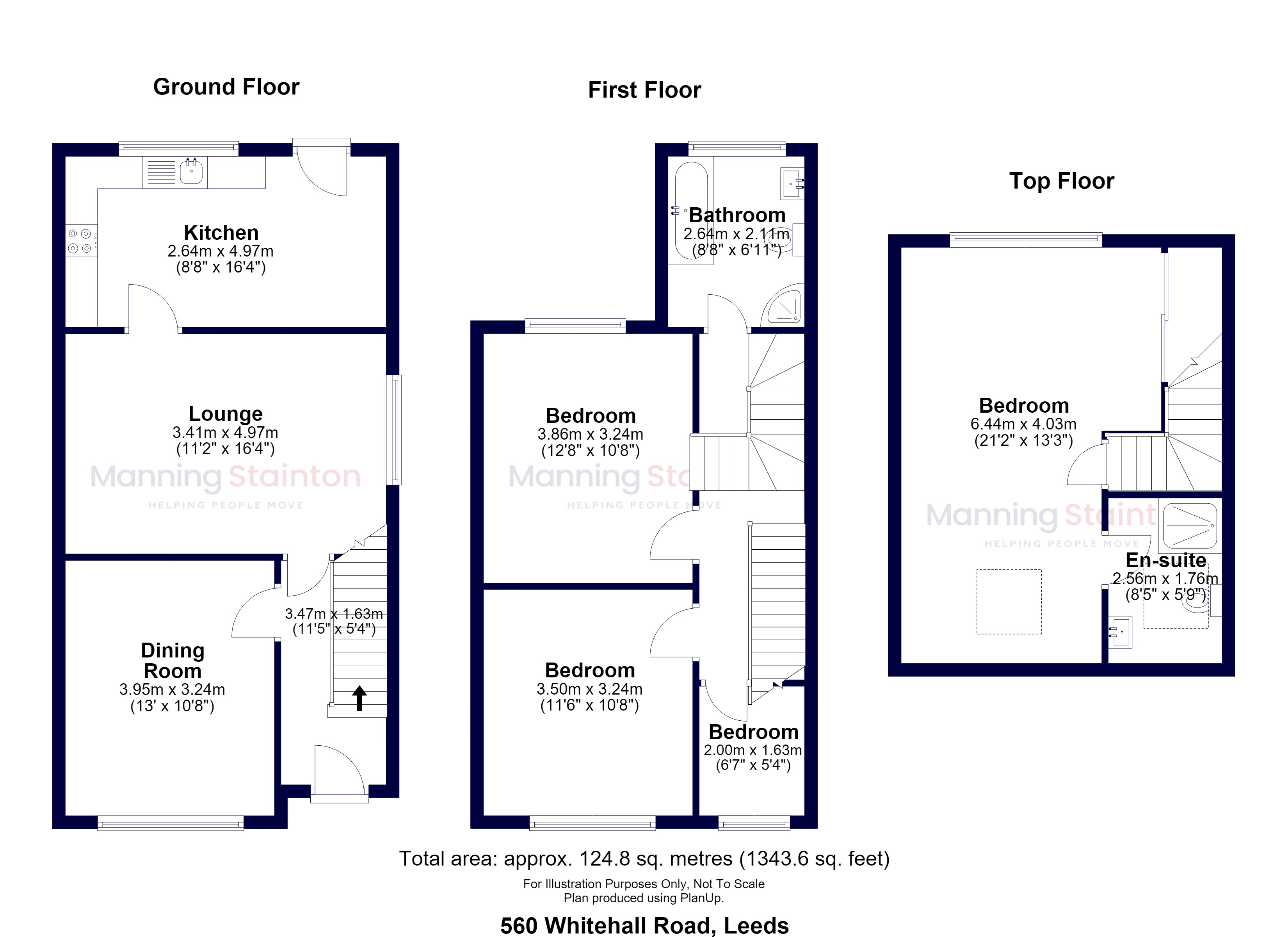 560, Whitehall Road, West Yorkshire floorplan