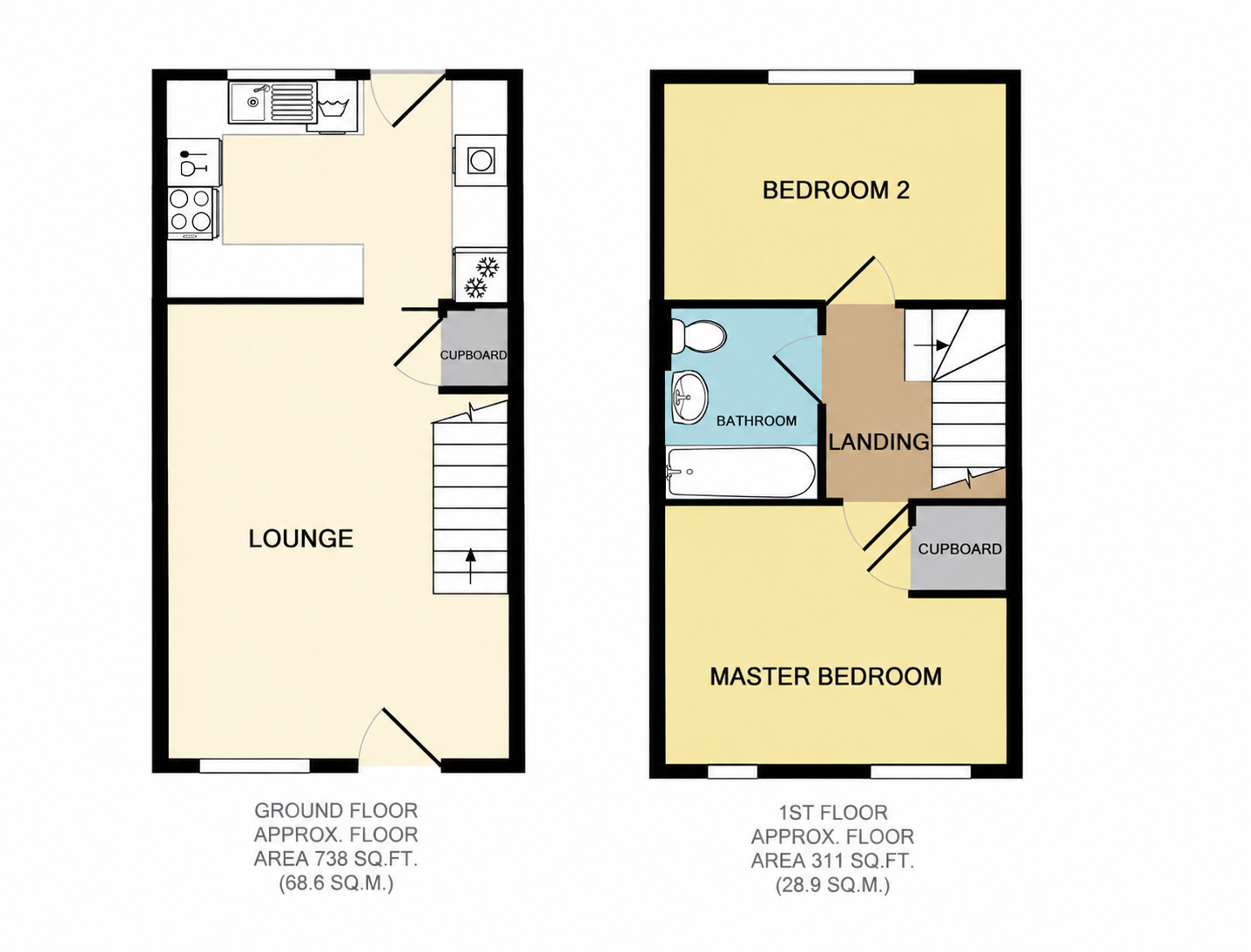 Thackeray Avenue, Tilbury floorplan