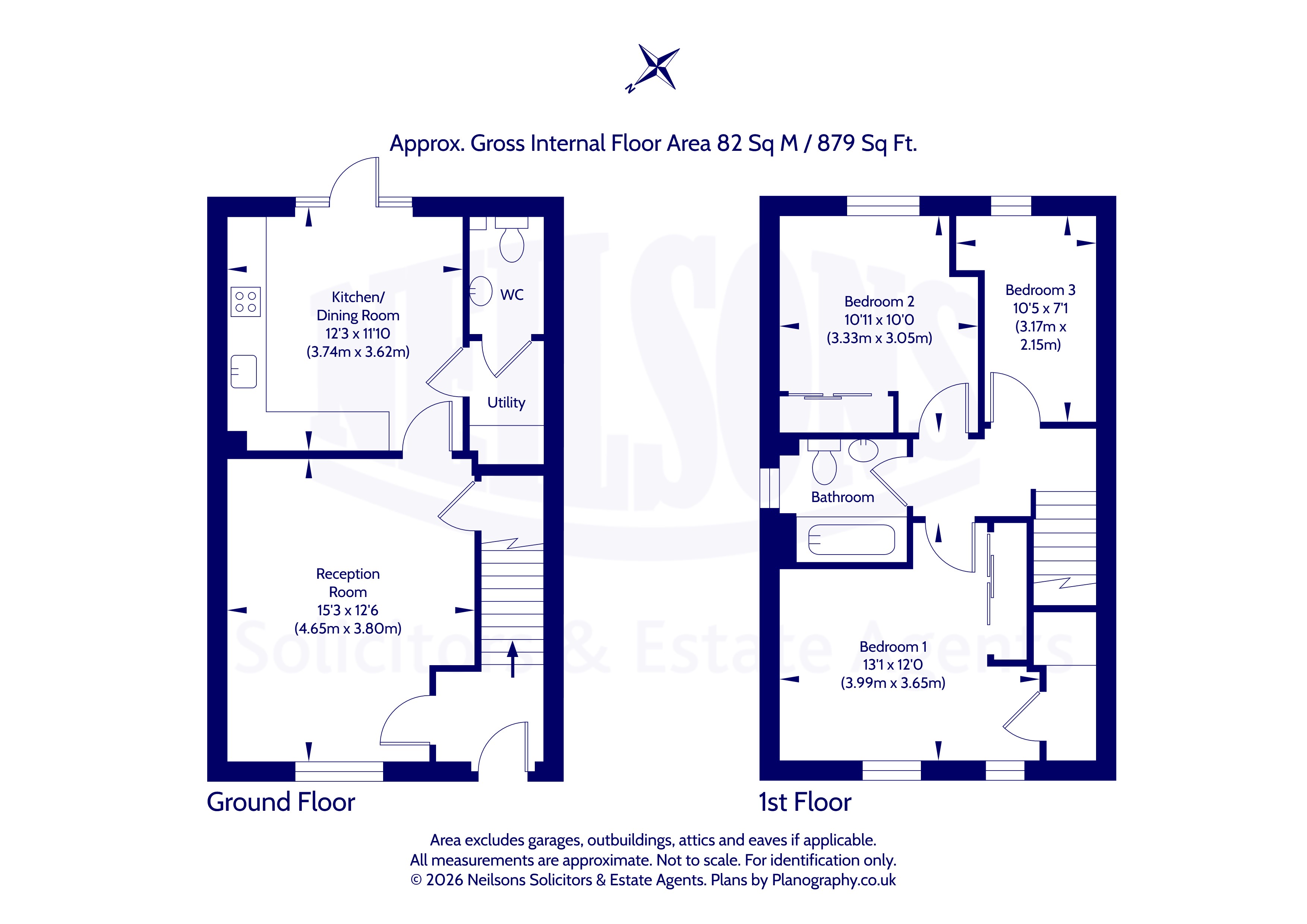 222, Greenwell Wynd, Edinburgh floorplan