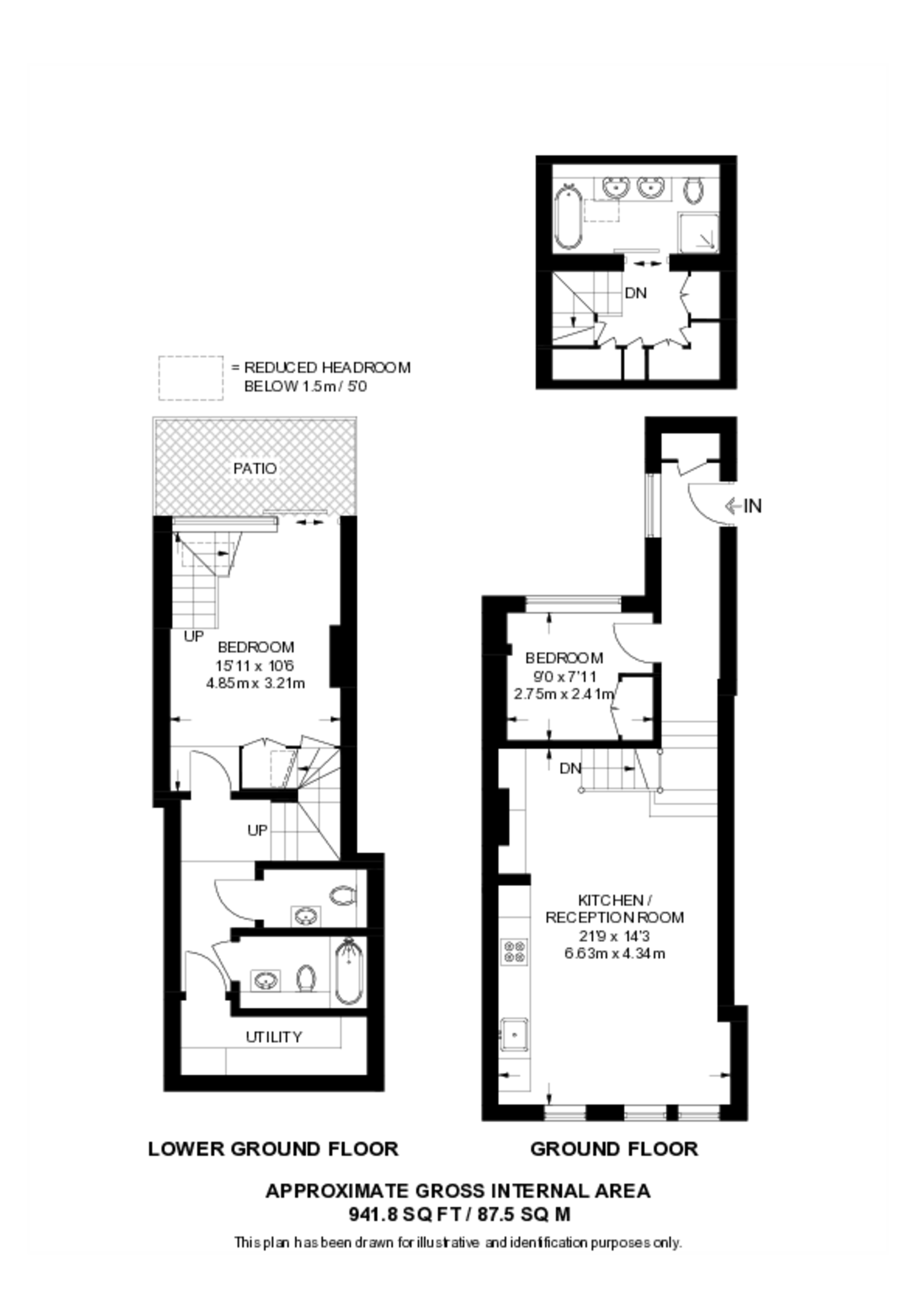 Logan House, Kensington floorplan