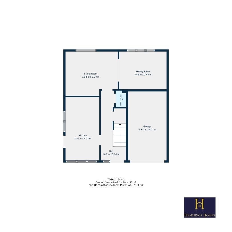107, Mallace Avenue, Bathgate floorplan
