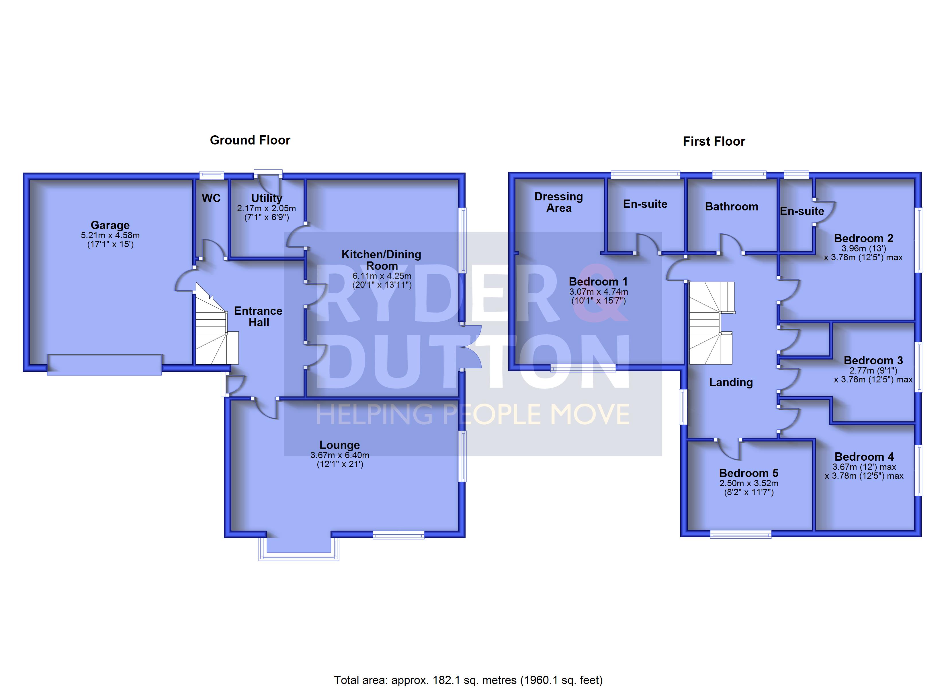 7, Crompton Hall, Oldham floorplan