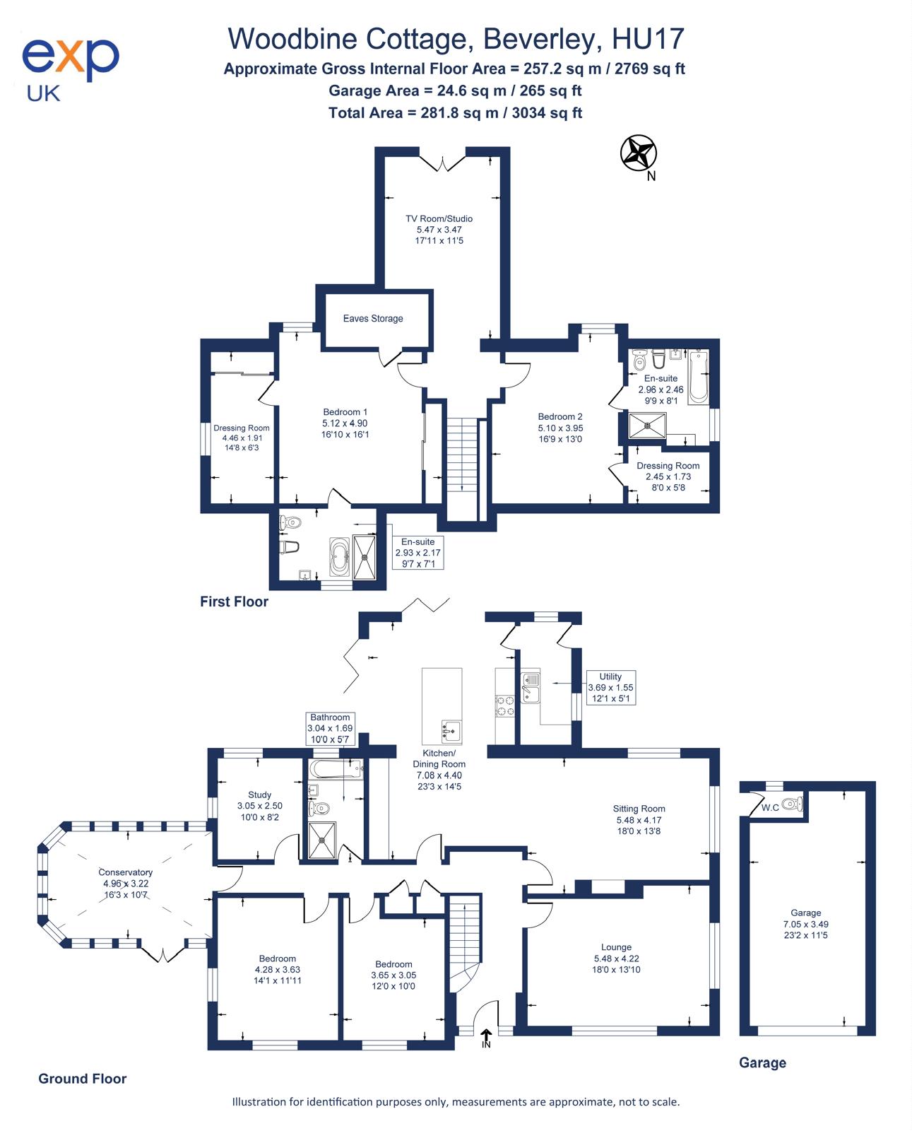 Woodbine Cottage, Shepherds Lane, Beverley floorplan