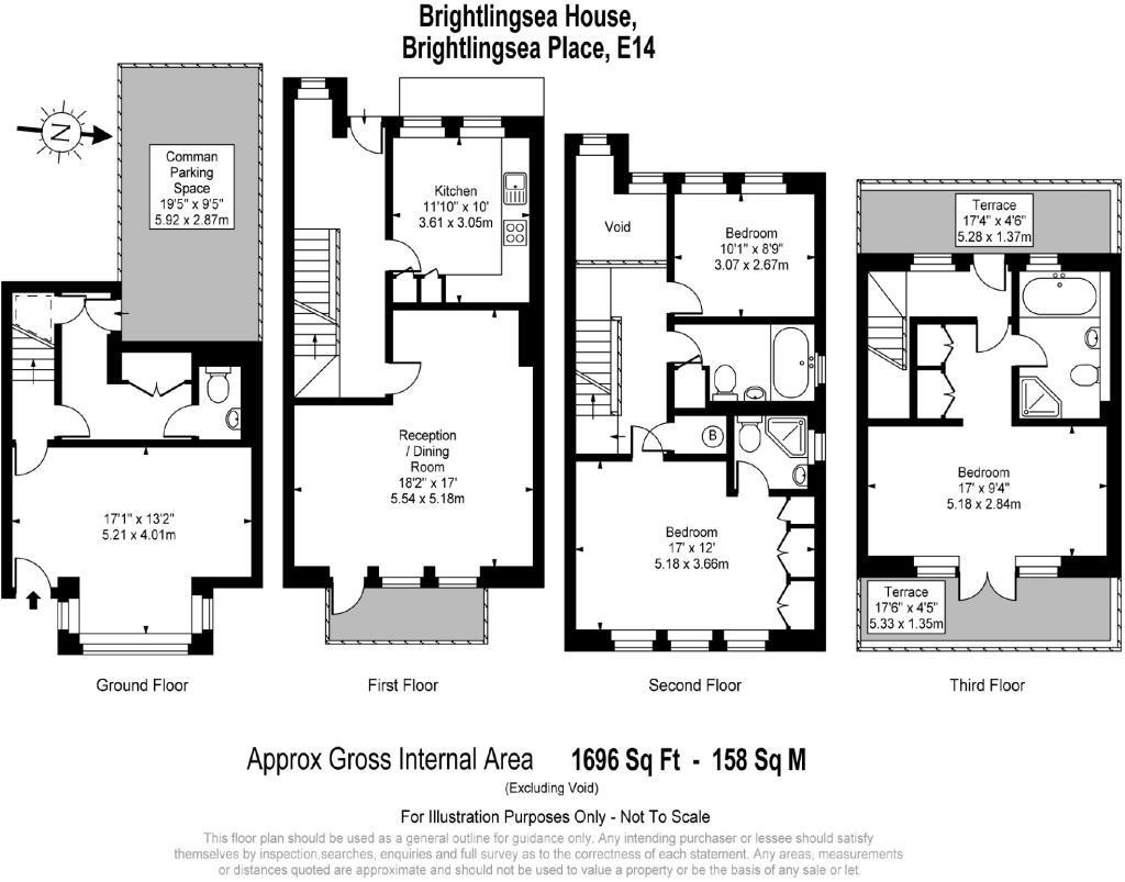 10 Brightlingsea Place, Narrow Street, Limehouse floorplan