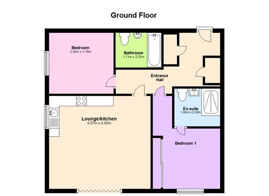 449, Cherrydown East, Basildon floorplan