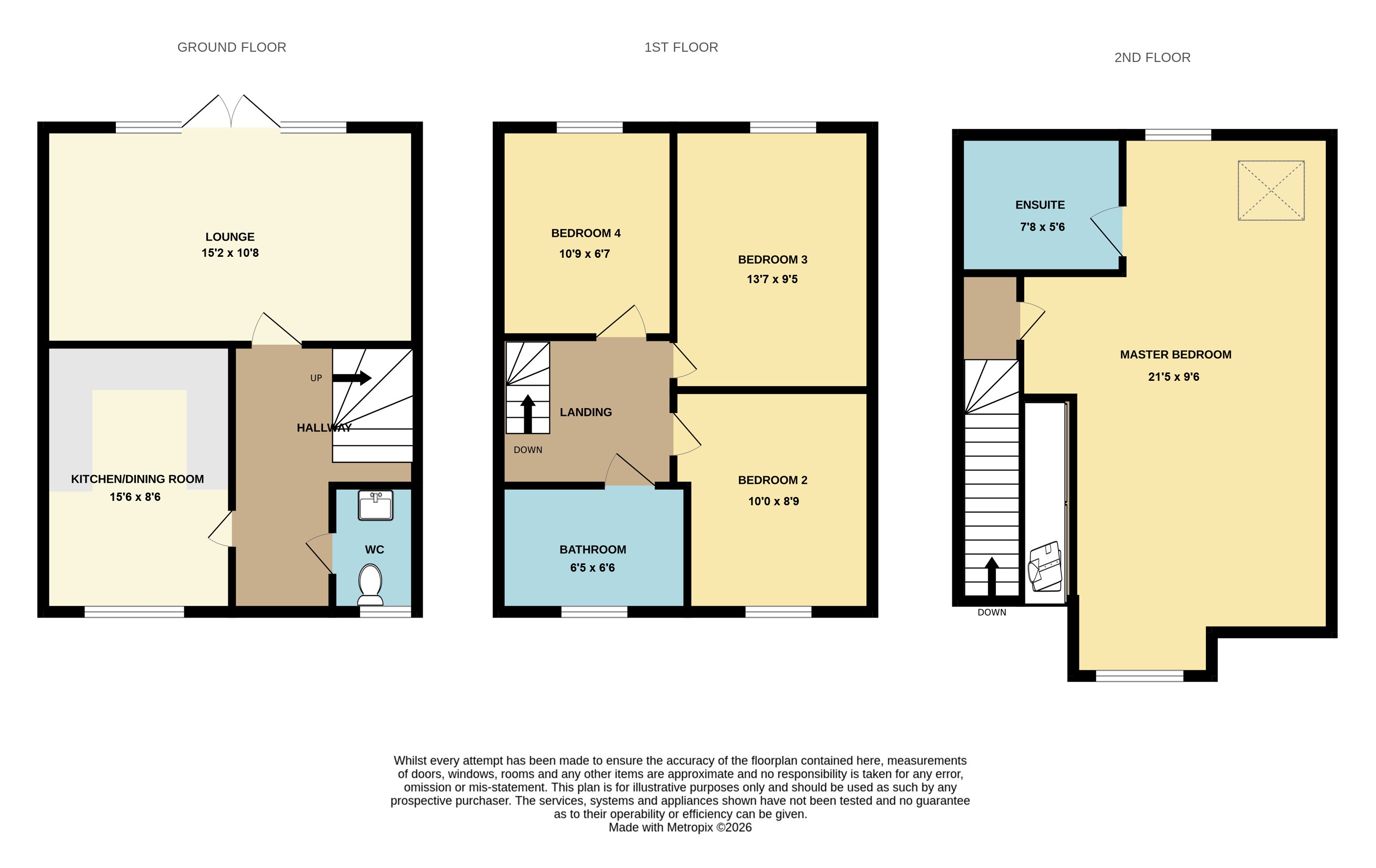 9, Collar Way, Essex floorplan
