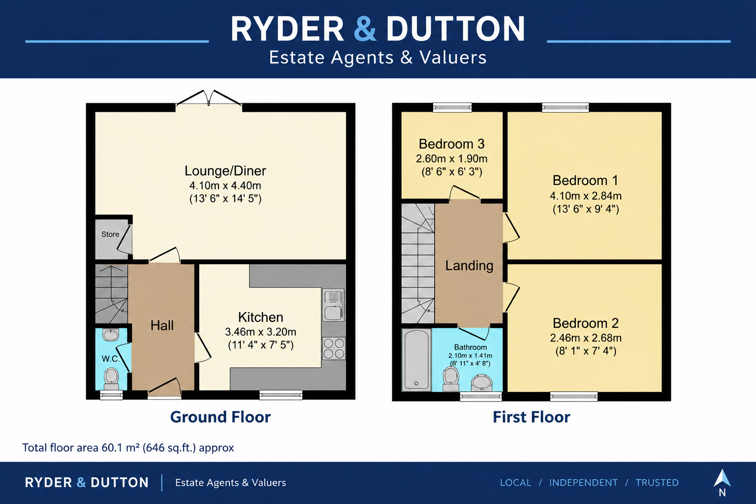 6, Wild Cherry Avenue, Manchester floorplan