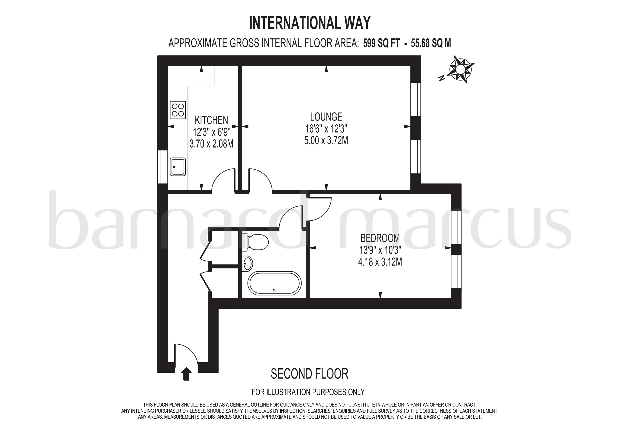 44, International Way, Sunbury-On-Thames floorplan