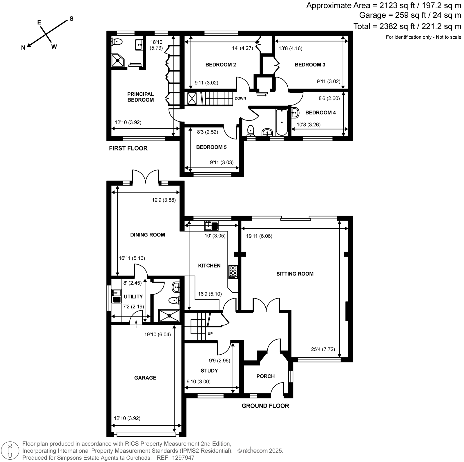 Brambledown,, Hooke Road, East Horsley floorplan