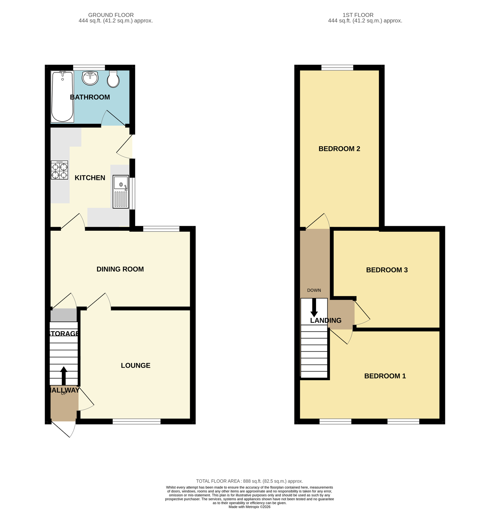 5, Dyffryn Road, Port Talbot floorplan