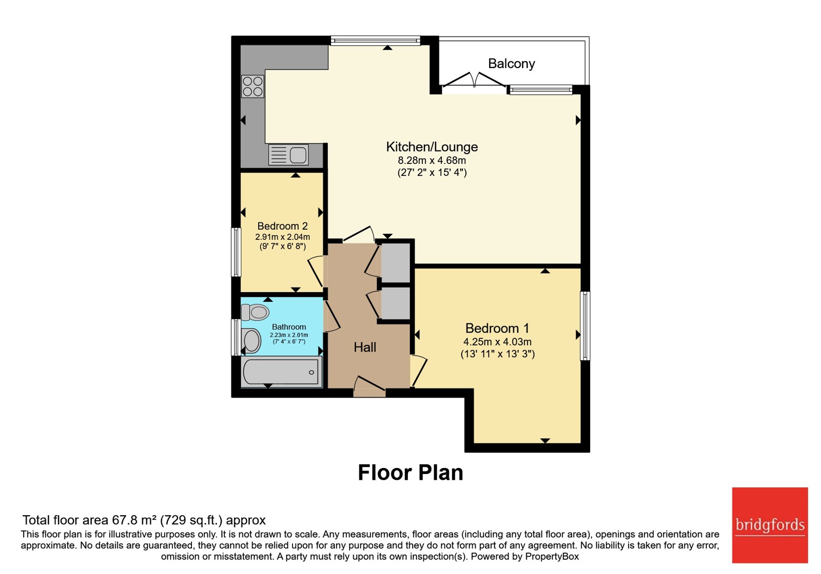 47, Whimberry Way, Manchester floorplan