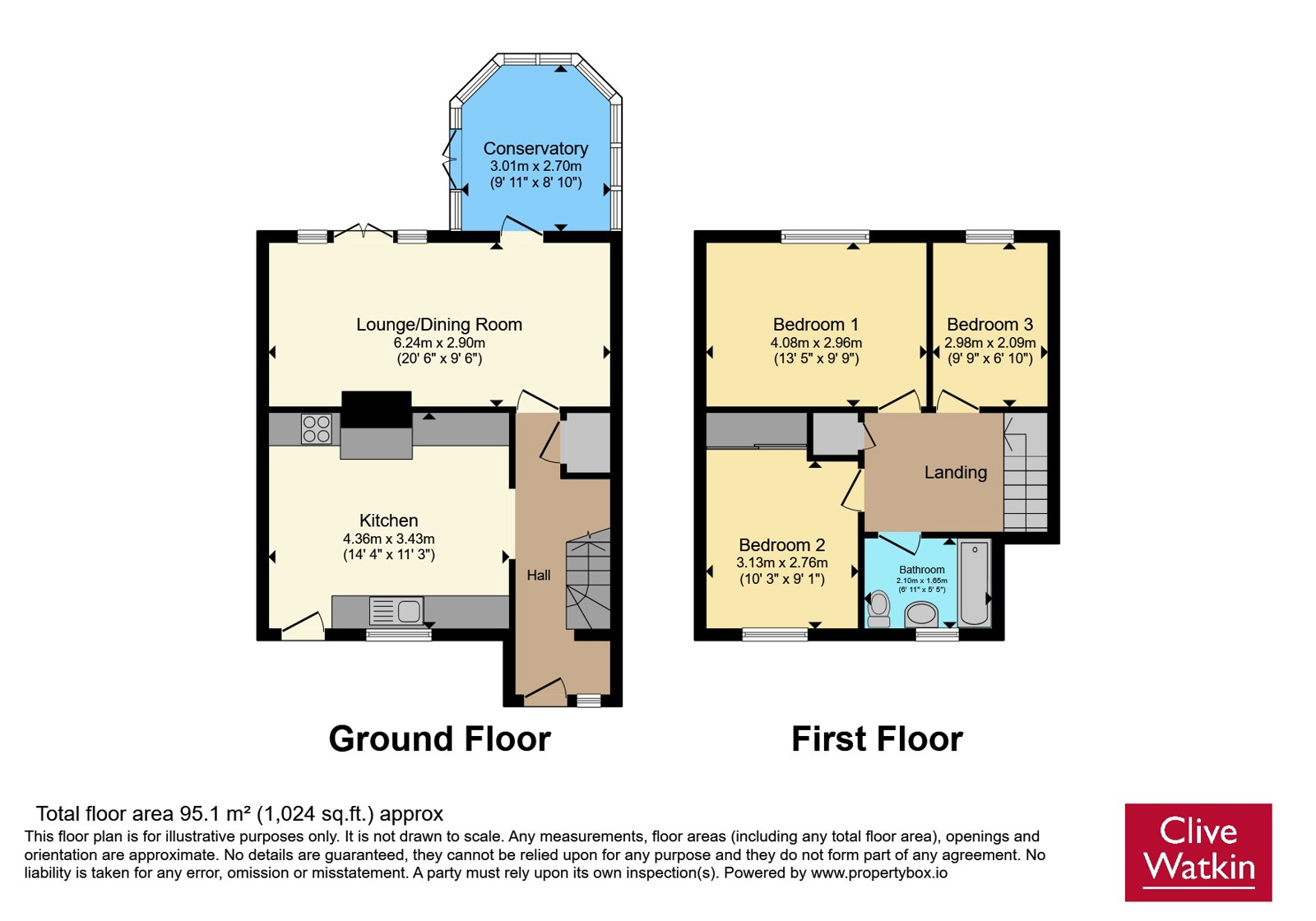 33, Shakespeare Road, Cheshire floorplan