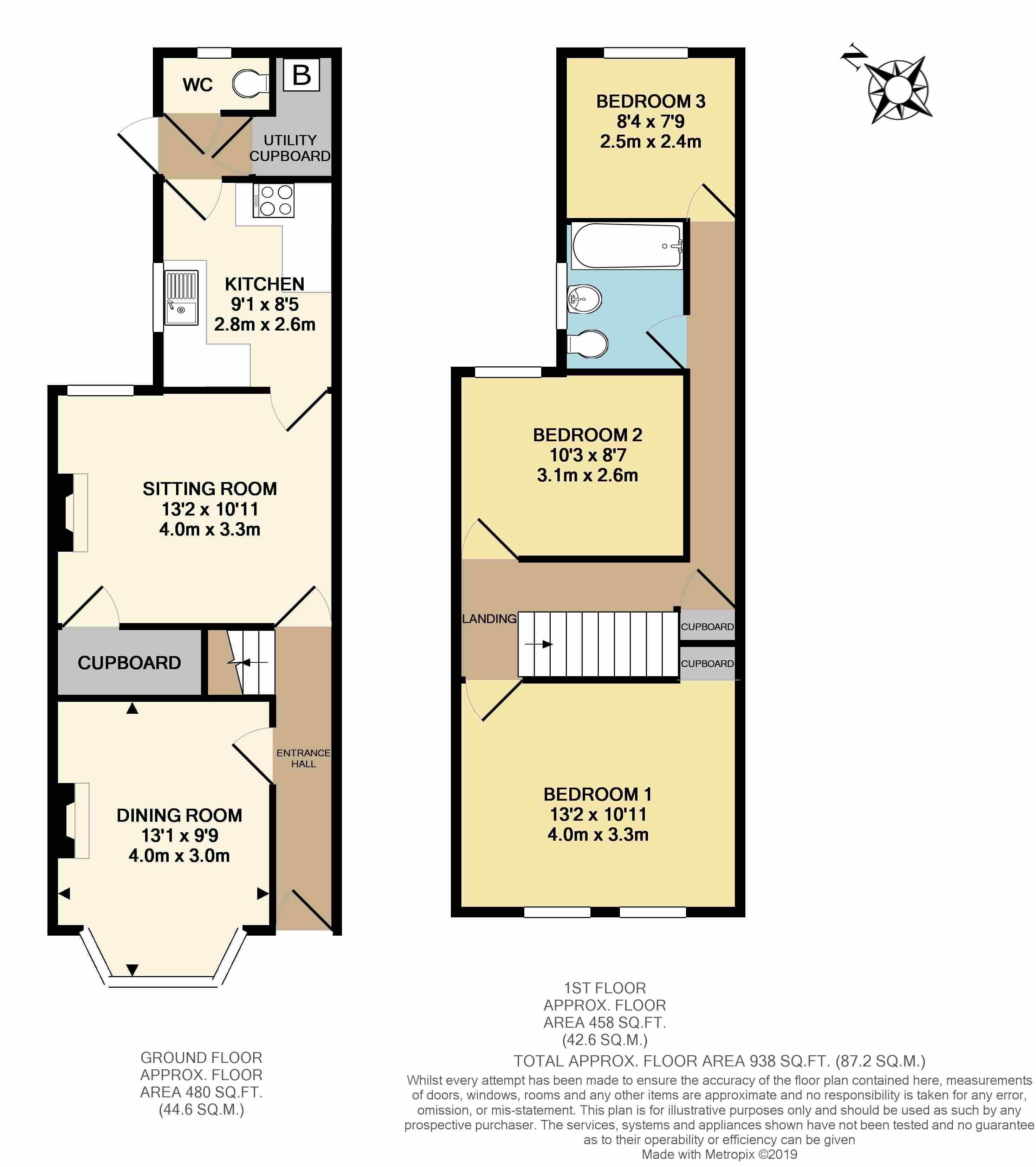 3 Bedrooms End terrace house for sale in Rowley Road, Reading RG2