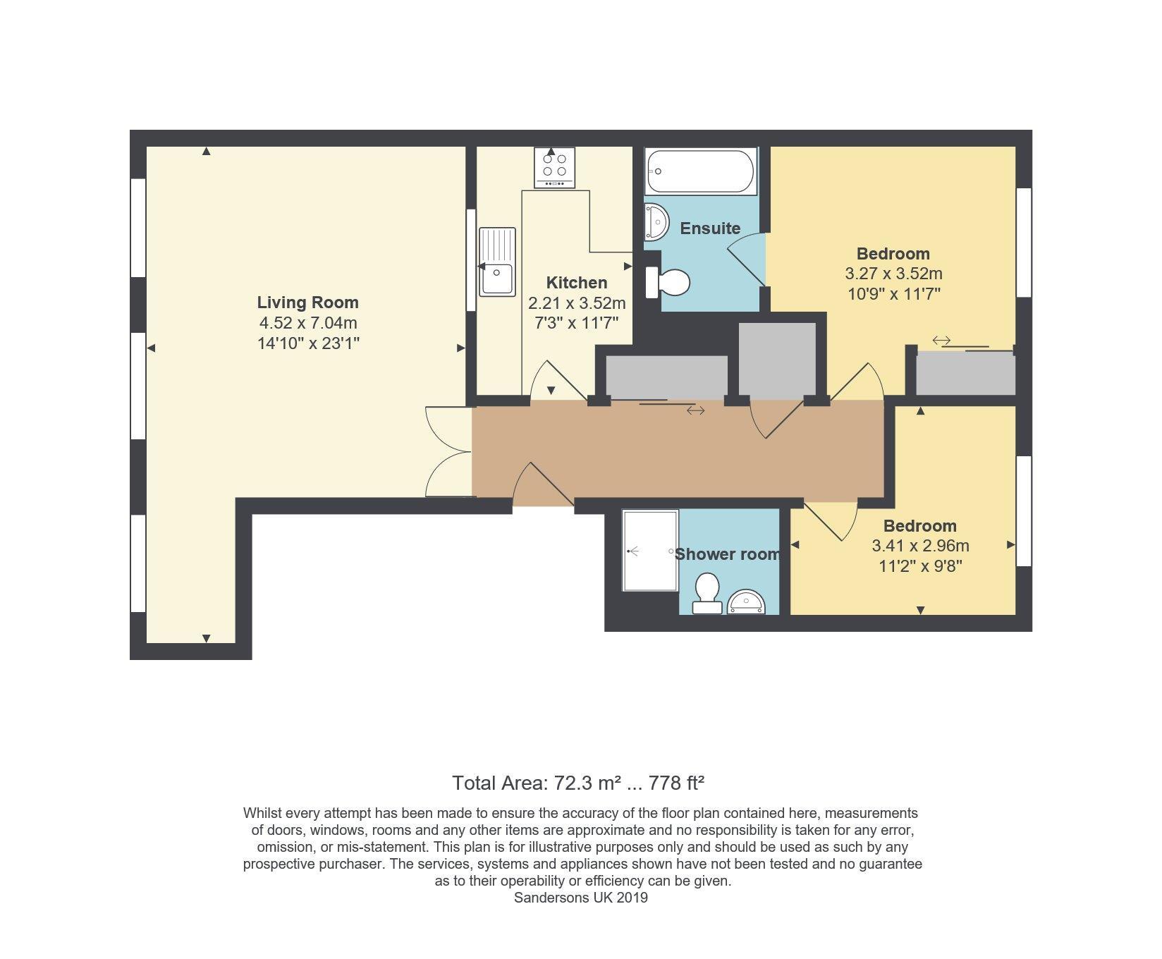 2 Bedrooms Flat to rent in The Spires, Canterbury CT2