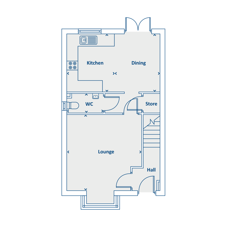 Plot 2, Old Glasgow Road, Kilwinning floorplan